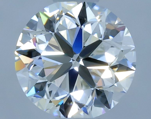 0.5 carat I-VVS1 Very Good cut Natūralus Round Deimantas (1)