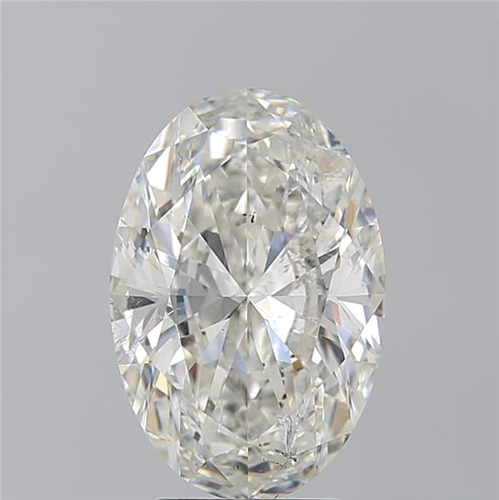4.01 carat H-SI2 Natūralus Oval Deimantas (1)