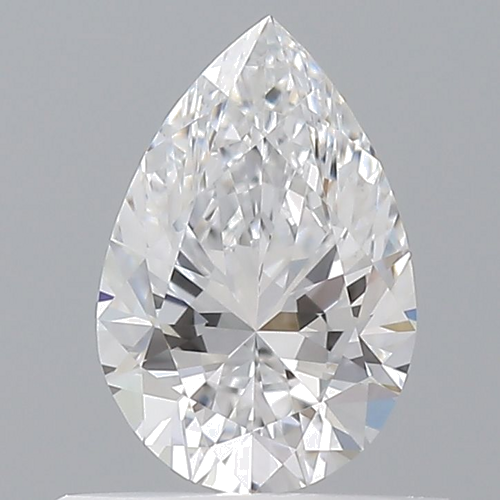 0.55 carat D-IF Natūralus Pear Deimantas (1)