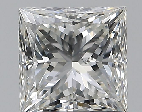 1.02 carat H-SI1 Natūralus Princess Deimantas (1)
