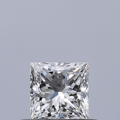 0.37 carat F-VVS1 Natūralus Princess Deimantas (1)