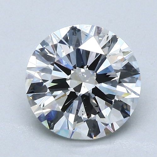 2.01 carat G-SI1 Very Good cut Natūralus Round Deimantas (1)