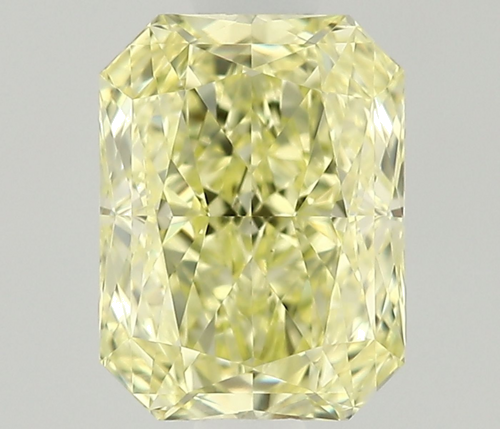 0.73 carat Fancy Yellow-VS1 Natūralus Radiant Deimantas (1)