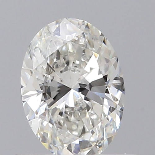0.5 carat G-SI1 Natūralus Oval Deimantas (1)