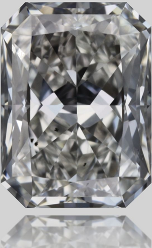 0.56 carat I-SI1 Natūralus Radiant Deimantas (1)
