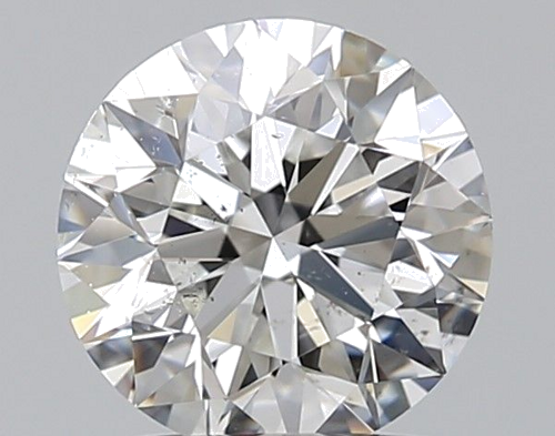 0.7 carat F-SI2 Excellent cut Natūralus Round Deimantas (1)