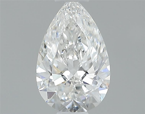 0.38 carat F-VS1 Natūralus Pear Deimantas (1)