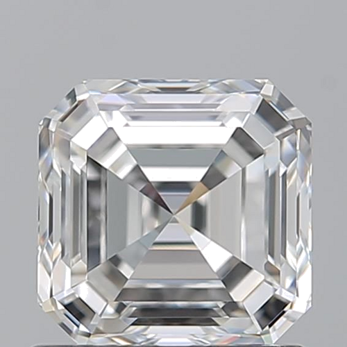 1.1 carat G-VVS1 Natūralus Asscher Deimantas (1)