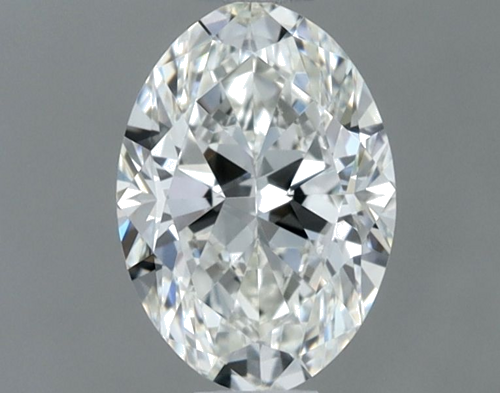 0.6 carat I-VVS2 Natūralus Oval Deimantas (1)