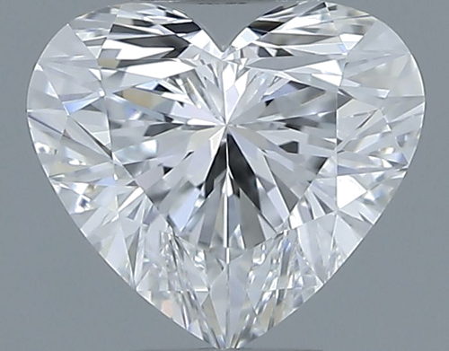 0.64 carat E-VS1 Natūralus Heart Deimantas (1)