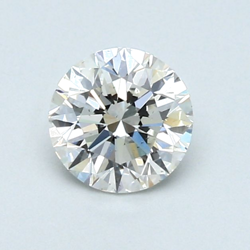 0.71 carat H-SI1 Very Good cut Natūralus Round Deimantas (1)