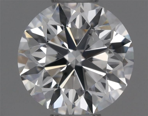 0.41 carat E-SI2 Very Good cut Natūralus Round Deimantas (1)