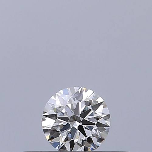 0.19 carat F-VVS2 Excellent cut Natūralus Round Deimantas (1)