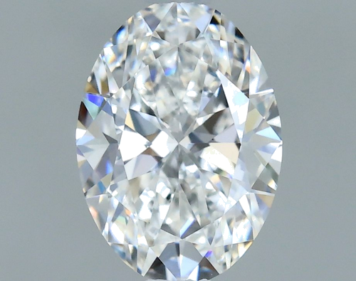 0.5 carat E-VVS1 Natūralus Oval Deimantas (1)