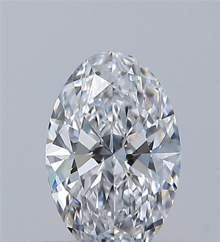 0.4 carat D-VVS1 Natūralus Oval Deimantas (1)