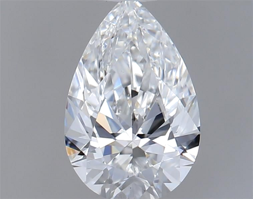 0.51 carat E-VS2 Natūralus Pear Deimantas (1)