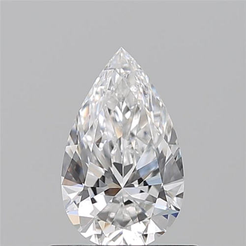 0.6 carat E-VS2 Natūralus Pear Deimantas (1)