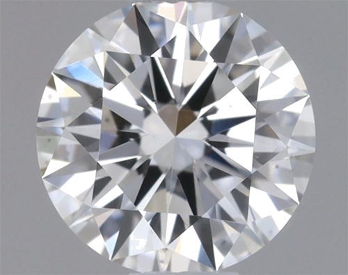 0.39 carat F-SI1 Excellent cut Natūralus Round Deimantas (1)