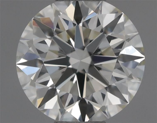 0.41 carat J-VVS1 Very Good cut Natūralus Round Deimantas (1)