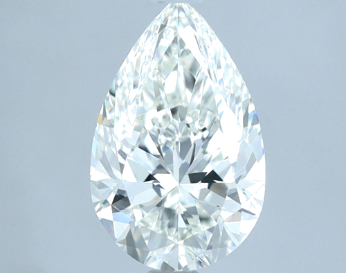 1.7 carat I-VS1 Natūralus Pear Deimantas (1)