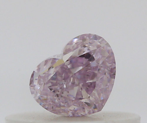 0.26 carat Fancy Light Purplish Pink-VS2 Natūralus Heart Deimantas (1)