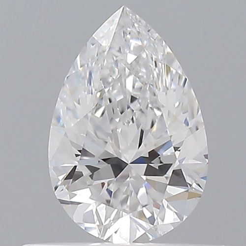 0.46 carat D-VS1 Natūralus Pear Deimantas (1)