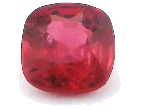 0.37 carat RED Cushion Spinel (1)