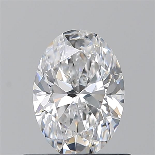0.7 carat D-VVS2 Natūralus Oval Deimantas (1)