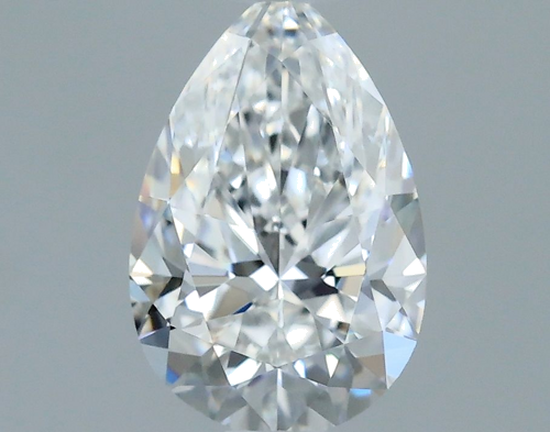 0.41 carat E-VVS2 Natūralus Pear Deimantas (1)