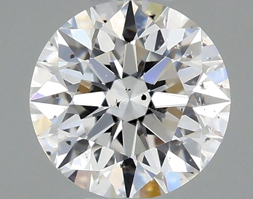 0.34 carat F-SI2 Excellent cut Natūralus Round Deimantas (1)