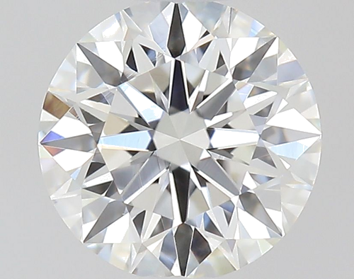 0.42 carat H-VVS2 Excellent cut Natūralus Round Deimantas (1)