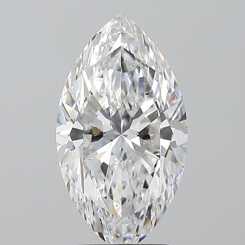 3.02 carat D-SI2 Natūralus Marquise Deimantas (1)