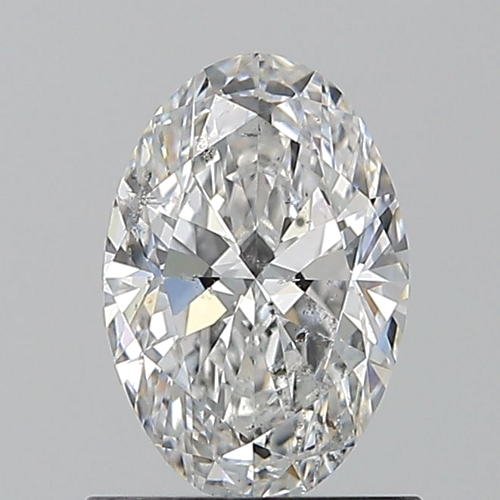 0.9 carat E-SI2 Natūralus Oval Deimantas (1)
