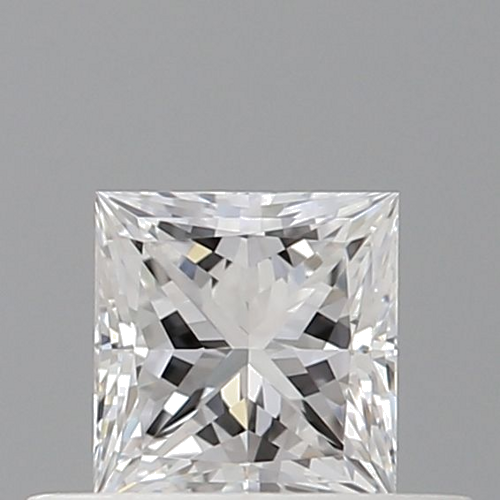 0.4 carat D-VVS1 Natūralus Princess Deimantas (1)