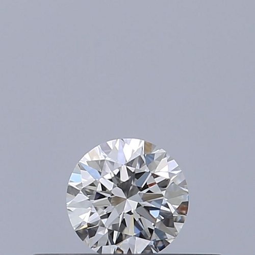 0.2 carat F-IF Excellent cut Natūralus Round Deimantas (1)