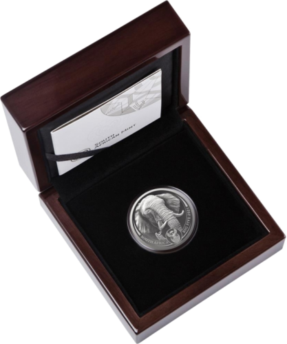 1 oz Elephant (Big five II) 2021 South Africa Platinum Proof Coin (3)