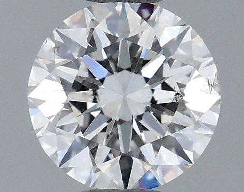 0.6 carat G-SI2 Excellent cut Natūralus Round Deimantas (1)
