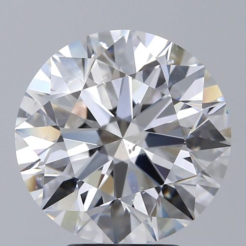 4.51 carat E-SI2 Excellent cut Natūralus Round Deimantas (1)
