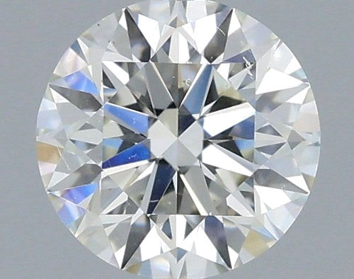 0.5 carat J-SI1 Excellent cut Natūralus Round Deimantas (1)