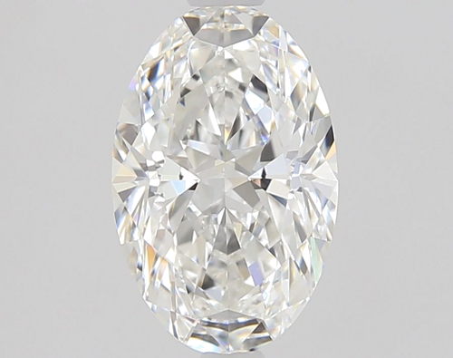 1.4 carat F-VVS2 Natūralus Oval Deimantas (1)
