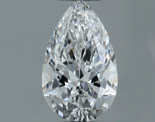0.61 carat E-VS2 Natūralus Pear Deimantas (1)