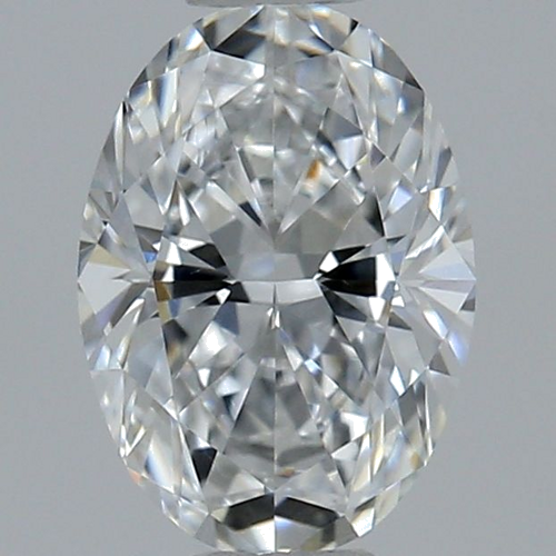 0.47 carat D-VS1 Natūralus Oval Deimantas (1)