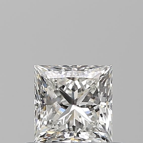 0.63 carat G-VVS2 Natūralus Princess Deimantas (1)