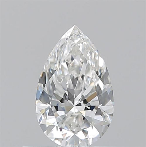 0.5 carat G-VVS1 Natūralus Pear Deimantas (1)