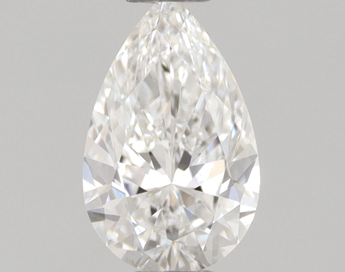0.5 carat E-VVS2 Natūralus Pear Deimantas (1)