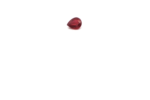 0.41 carat RED Pear Rubinas (1)