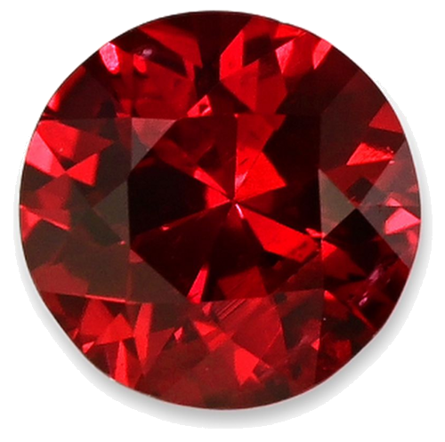 0.53 carat RED Round Rubinas (1)