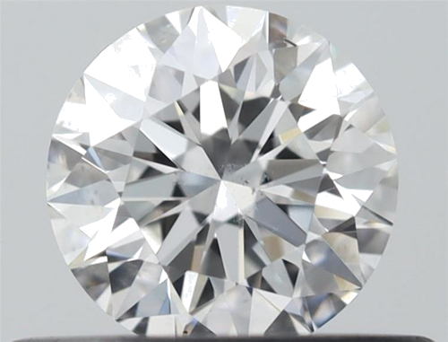 0.4 carat F-SI2 Excellent cut Natūralus Round Deimantas (1)