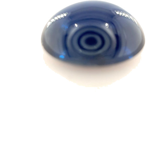 6.3 carat BLUE CABOCHON cut Oval Safyras (1)