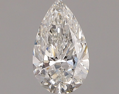 0.51 carat G-VS2 Natūralus Pear Deimantas (1)